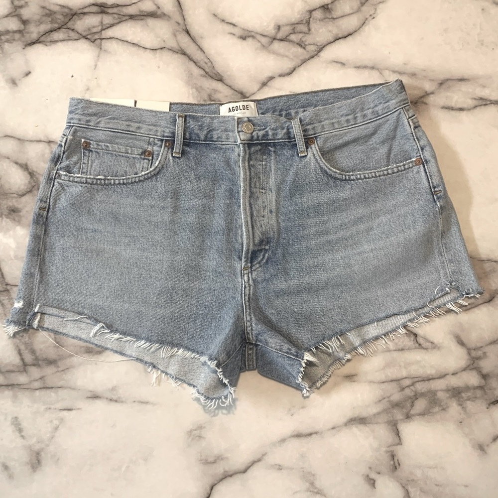 Agolde Parker Vintage Cut Off Shorts
